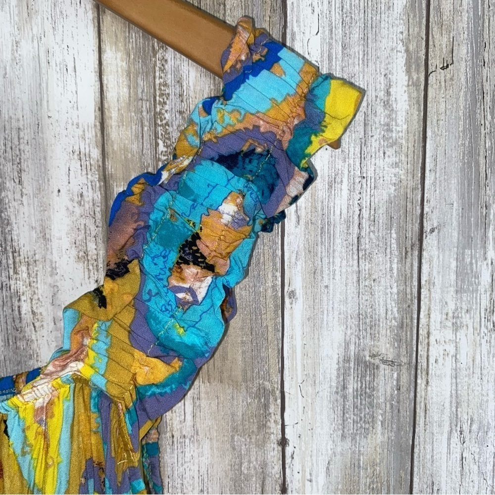 Jodifl Yellow & Blue Tunic Dress - Picture 3 of 5